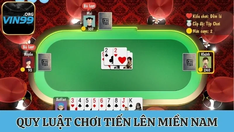Tiến Lên Miền Nam Vin99 - Trải Nghiệm Game Bài Đầy Kịch Tính 2 Tìm hiểu quy luật chơi Tiến lên miền Nam chi tiết
